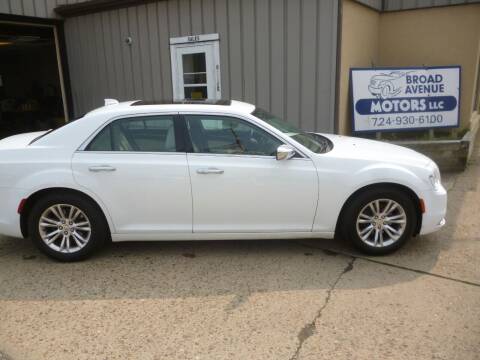 2016 Chrysler 300 for sale at Broad Avenue Motors LLC in Belle Vernon PA