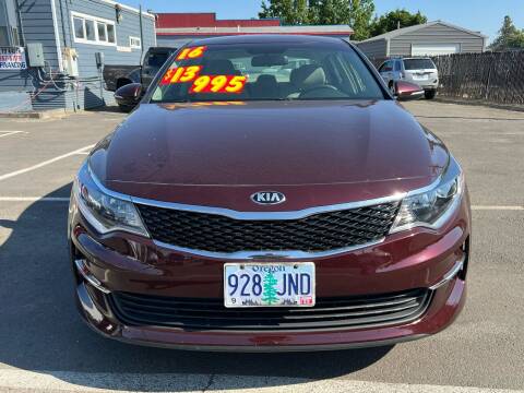 2016 Kia Optima for sale at Low Price Auto and Truck Sales, LLC in Salem OR