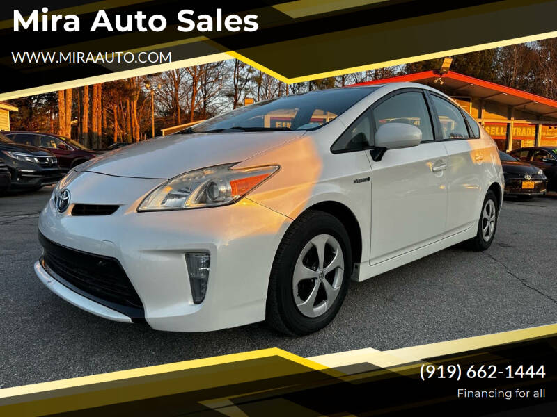 2012 Toyota Prius for sale at Mira Auto Sales in Raleigh NC