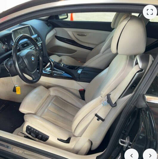 2012 BMW 6 Series 650i