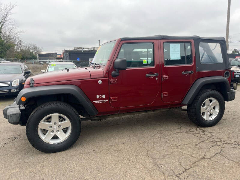 2009 Jeep Wrangler Unlimited for sale at Issy Auto Sales in Portland OR