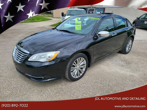 2012 Chrysler 200 for sale at JDL Automotive and Detailing in Plymouth WI