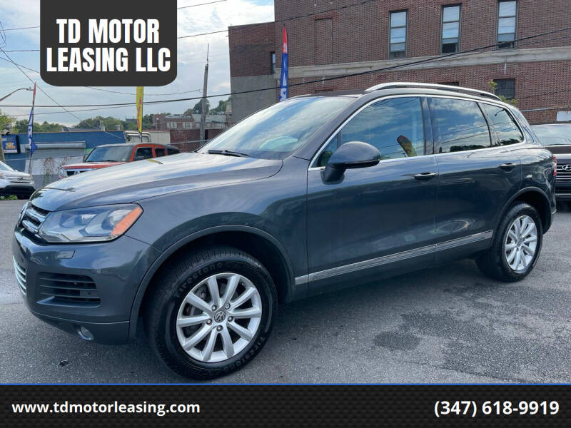 2011 Volkswagen Touareg for sale at TD MOTOR LEASING LLC in Staten Island NY