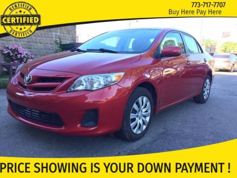 2012 Toyota Corolla for sale at AutoBank in Chicago IL