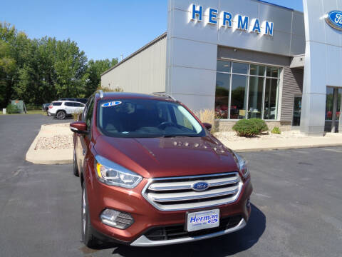 2018 Ford Escape for sale at Herman Motors in Luverne MN