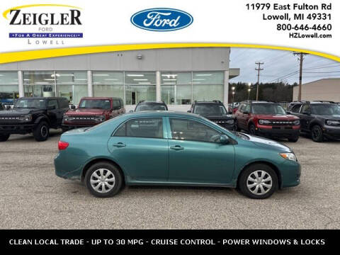 2010 Toyota Corolla for sale at Zeigler Ford of Plainwell in Plainwell MI