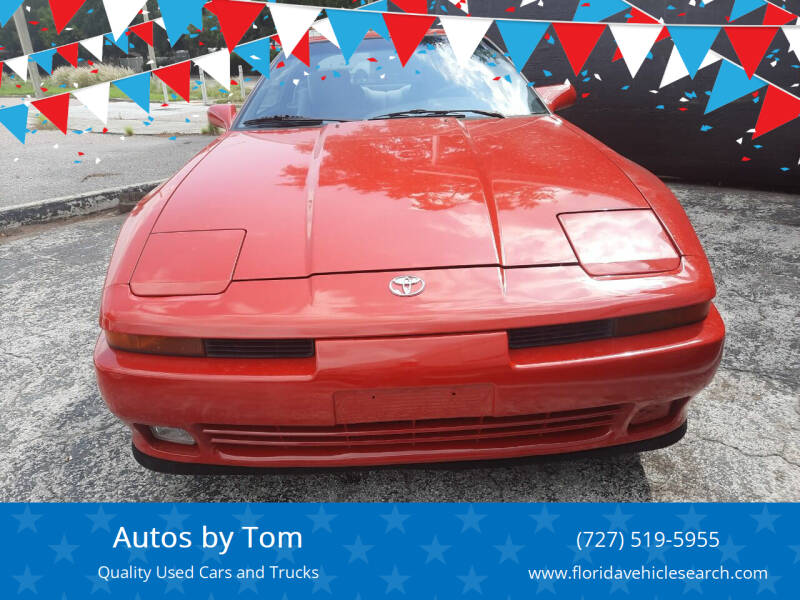 1991 Toyota Supra for sale at Autos by Tom in Largo FL