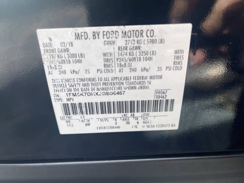 2018 Ford Explorer XLT