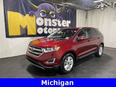2018 Ford Edge for sale at Monster Motors in Michigan Center MI