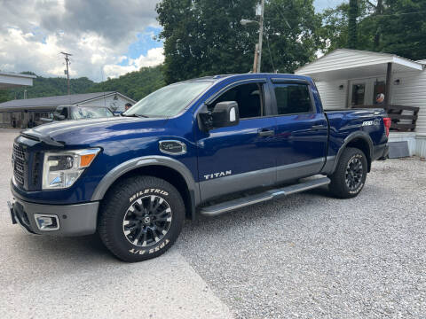 2017 Nissan Titan for sale at Clark's Auto Sales in Hazard KY