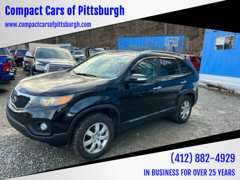 2011 Kia Sorento for sale at Compact Cars of Pittsburgh in Pittsburgh PA