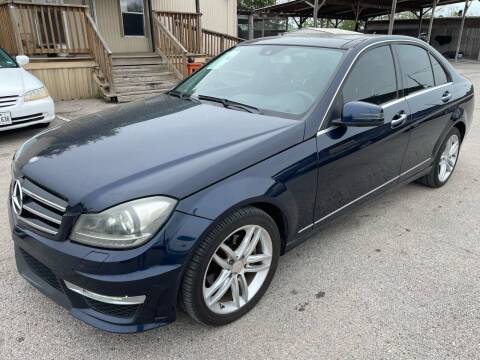 2013 Mercedes-Benz C-Class for sale at OASIS PARK & SELL in Spring TX