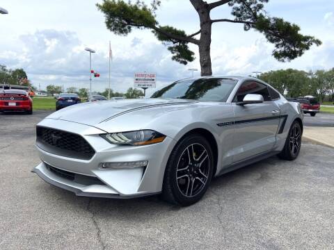 2018 Ford Mustang for sale at Heritage Automotive Sales in Columbus in Columbus IN