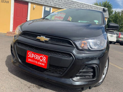 2016 Chevrolet Spark for sale at Superior Auto Sales, LLC in Wheat Ridge CO