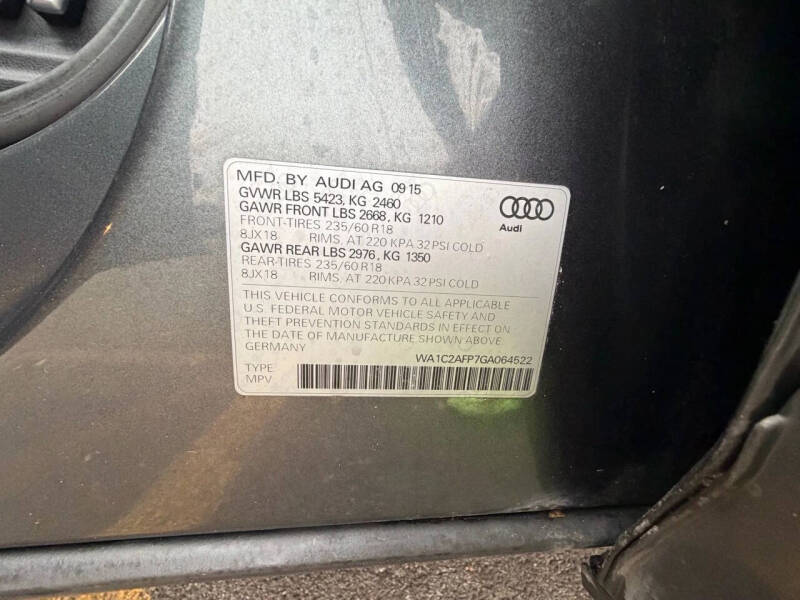 2016 Audi Q5 2.0T quattro Premium