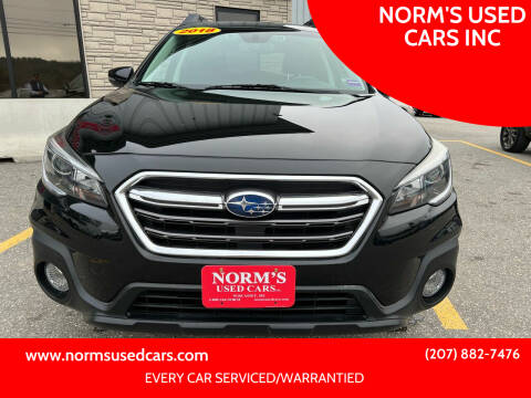 2018 Subaru Outback for sale at NORM'S USED CARS INC in Wiscasset ME