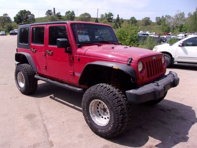 2007 Jeep Wrangler Unlimited for sale at Barney's Used Cars in Sioux Falls SD