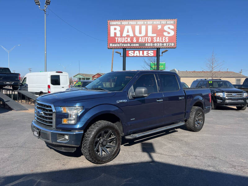 2016 Ford F-150 for sale at RAUL'S TRUCK & AUTO SALES, INC in Oklahoma City OK