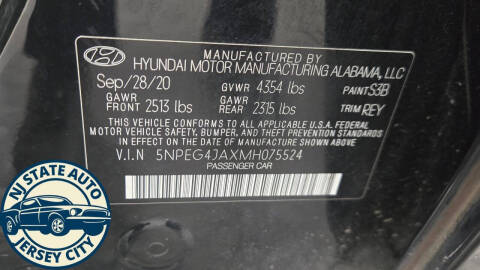 2021 Hyundai Sonata SE