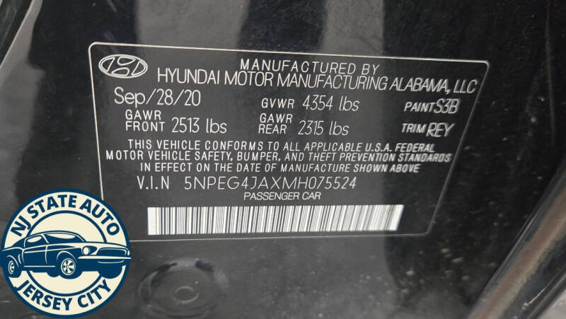 2021 Hyundai Sonata SE