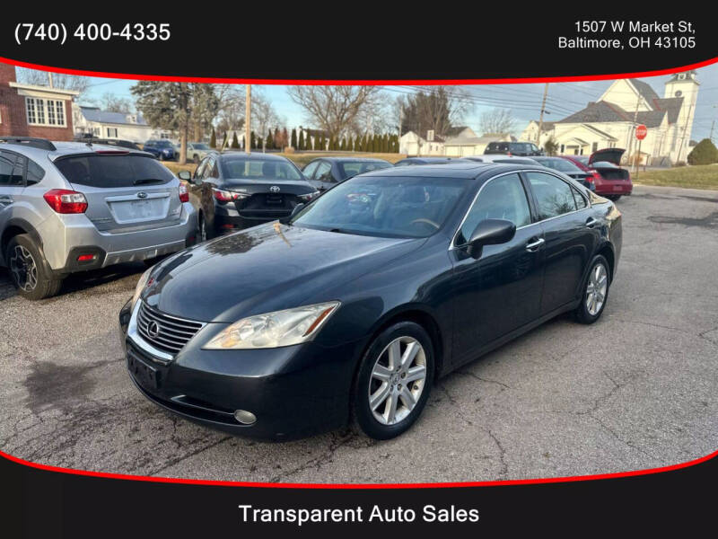 2007 Lexus ES 350 for sale at Transparent Auto Sales LLC in Baltimore OH