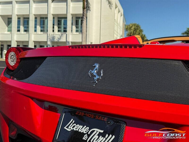 2014 Ferrari 458 Spider