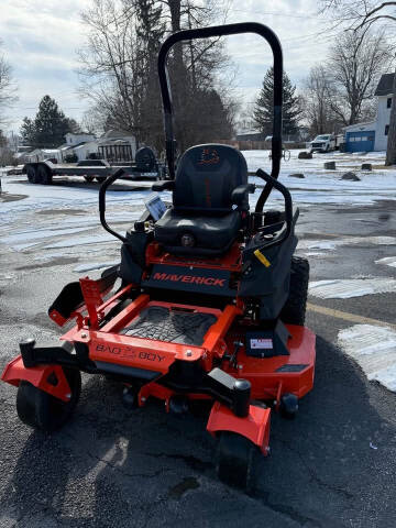 2025 Bad Boy Mowers Maverick 54" for sale at Stygler Powersports LLC in Johnstown OH