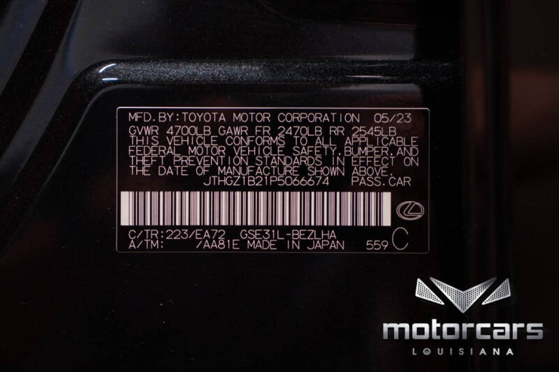 2023 Lexus IS 350 F SPORT