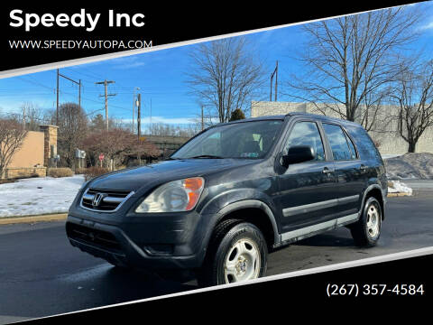 2003 Honda CR-V for sale at WhetStone Motors in Bensalem PA