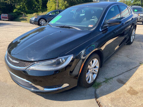 2015 Chrysler 200 for sale at Motley's Auto World in Danville VA
