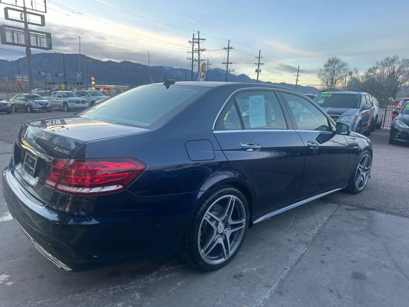 2014 Mercedes-Benz E-Class E 550 4MATIC