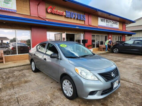 2013 Nissan Versa for sale at Ohana Motors in Lihue HI