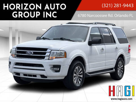 2016 Ford Expedition for sale at HORIZON AUTO GROUP INC in Orlando FL