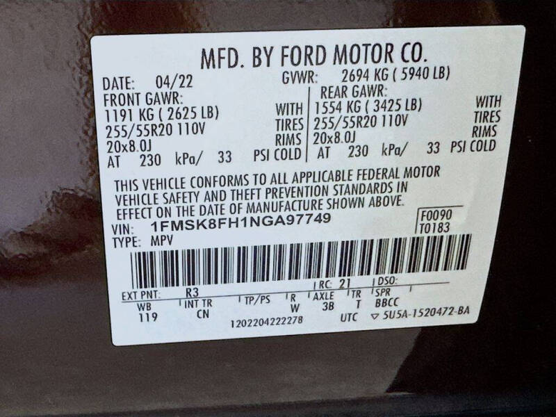 2022 Ford Explorer Limited