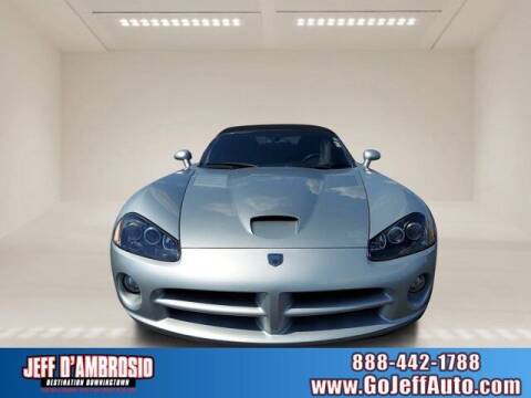 2005 Dodge Viper for sale at Jeff D'Ambrosio Auto Group in Downingtown PA