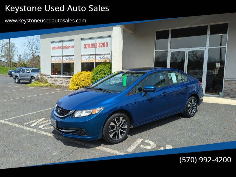 2014 Honda Civic for sale at Keystone Used Auto Sales in Brodheadsville PA