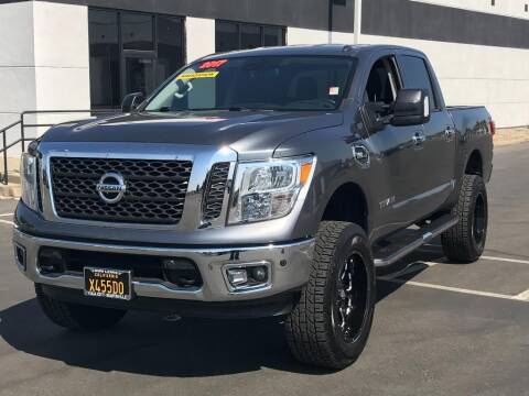2017 Nissan Titan for sale at Dow Lewis Motors in Yuba City CA