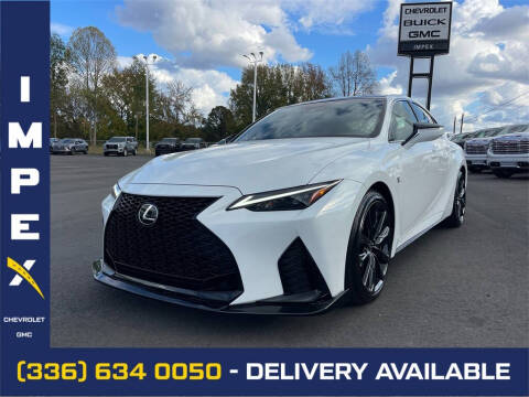 2023 Lexus IS 350 for sale at Impex Chevrolet GMC in Reidsville NC