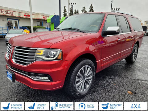 2016 Lincoln Navigator L for sale at BAYSIDE AUTO SALES in Everett WA