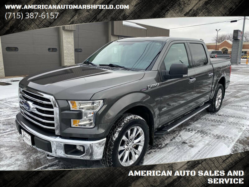 2016 Ford F-150 for sale at AMERICAN AUTO SALES AND SERVICE in Marshfield WI