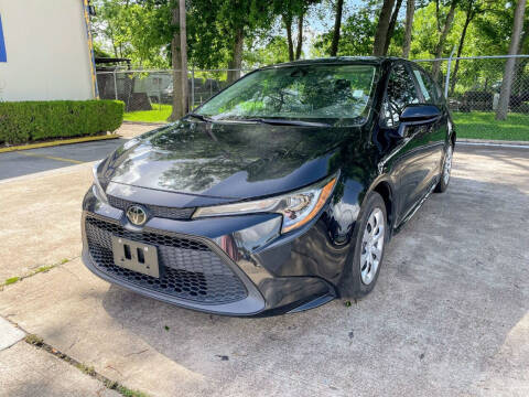 2020 Toyota Corolla for sale at HOUSTON CAR SALES INC in Houston TX