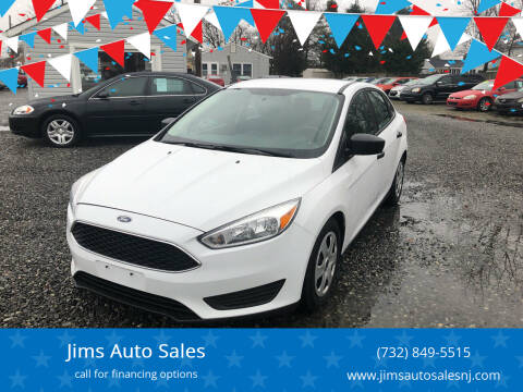 2016 Ford Focus for sale at Jims Auto Sales in Lakehurst NJ