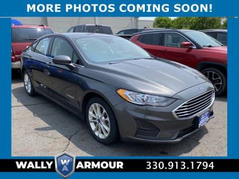 2019 Ford Fusion Hybrid for sale at Wally Armour Chrysler Dodge Jeep Ram in Alliance OH
