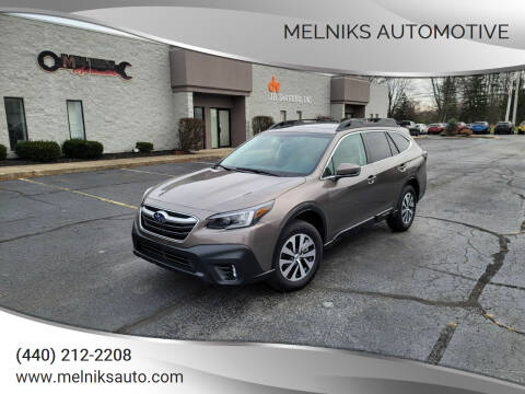 2021 Subaru Outback for sale at Melniks Automotive in Berea OH