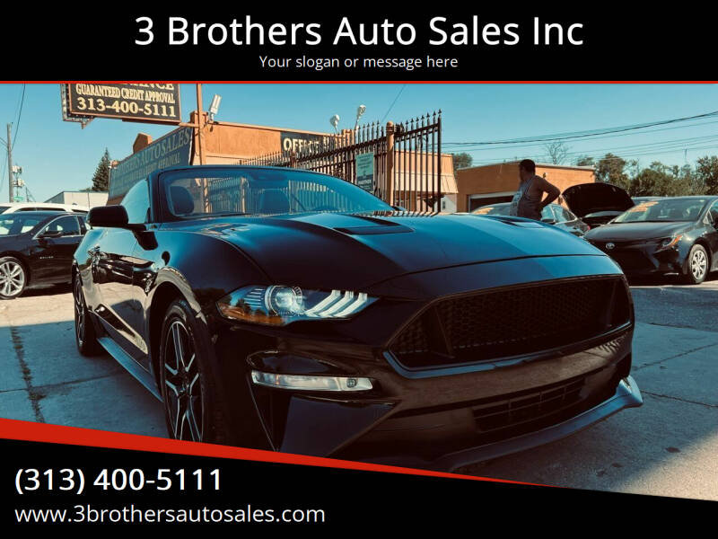 2021 Ford Mustang for sale at 3 Brothers Auto Sales Inc in Detroit MI
