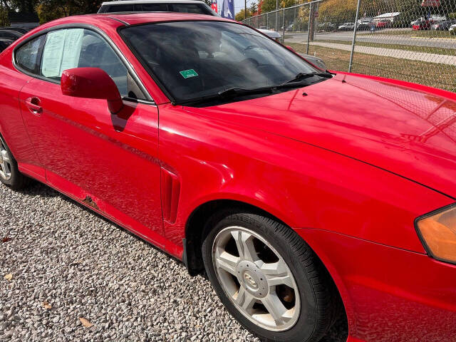 2003 Hyundai Tiburon for sale at Anderson Automotive Services LLC in Indianapolis, IN