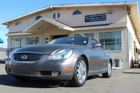 2005 Lexus SC 430 for sale at Empire Motors in Acton CA