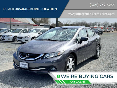 2014 Honda Civic for sale at ES Motors-DAGSBORO location in Dagsboro DE