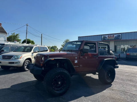 2008 Jeep Wrangler for sale at 4X4 Rides in Hagerstown MD