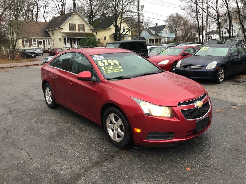 2011 Chevrolet Cruze for sale at Emory Street Auto Sales and Service in Attleboro MA